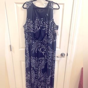 Lane Bryant 22/24 sleeveless maxi dress
